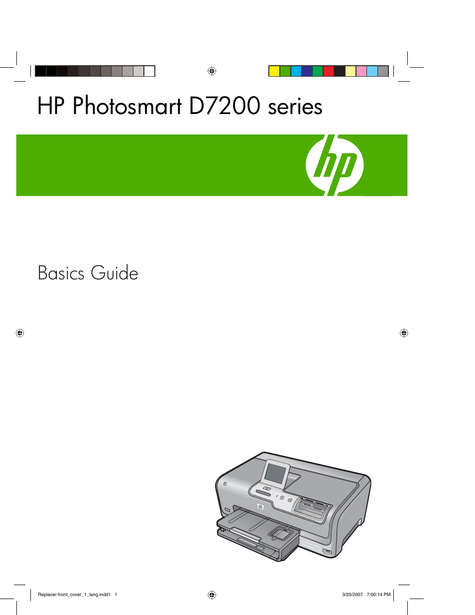 HP D7200 User Manual | 29 pages