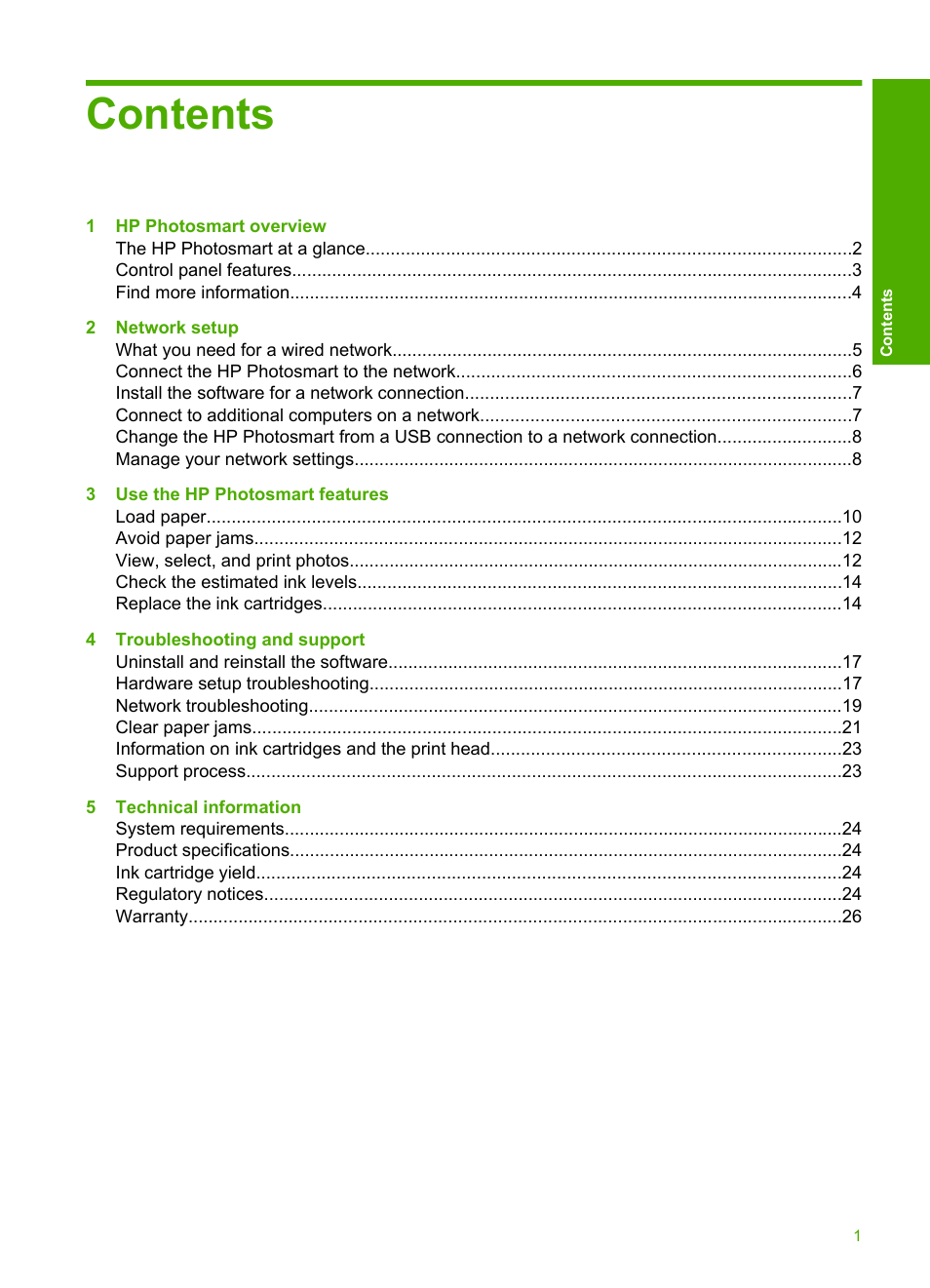 HP D7200 User Manual | Page 3 / 29