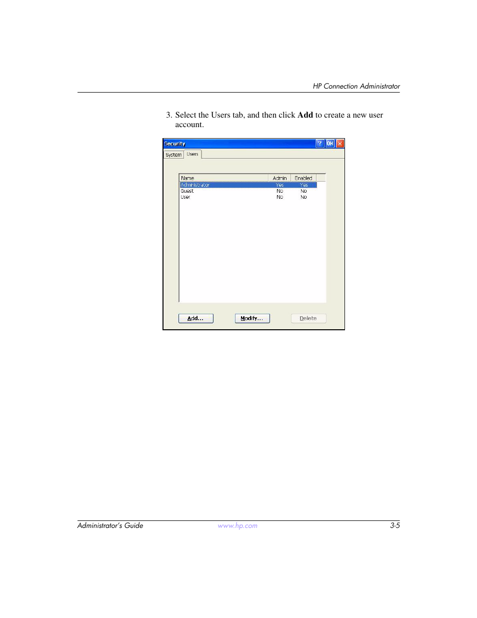 HP t5520 User Manual | Page 19 / 94