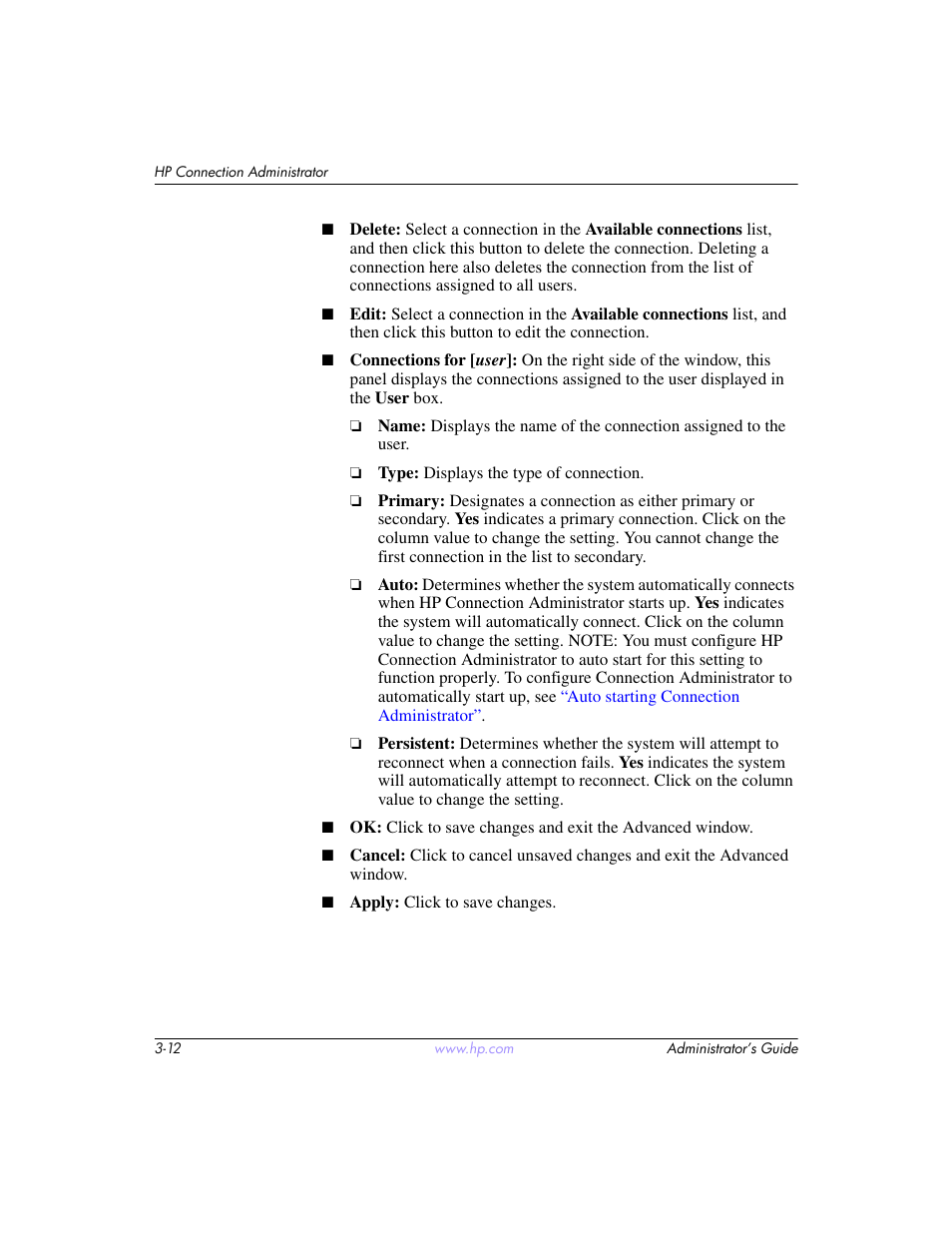 HP t5520 User Manual | Page 26 / 94