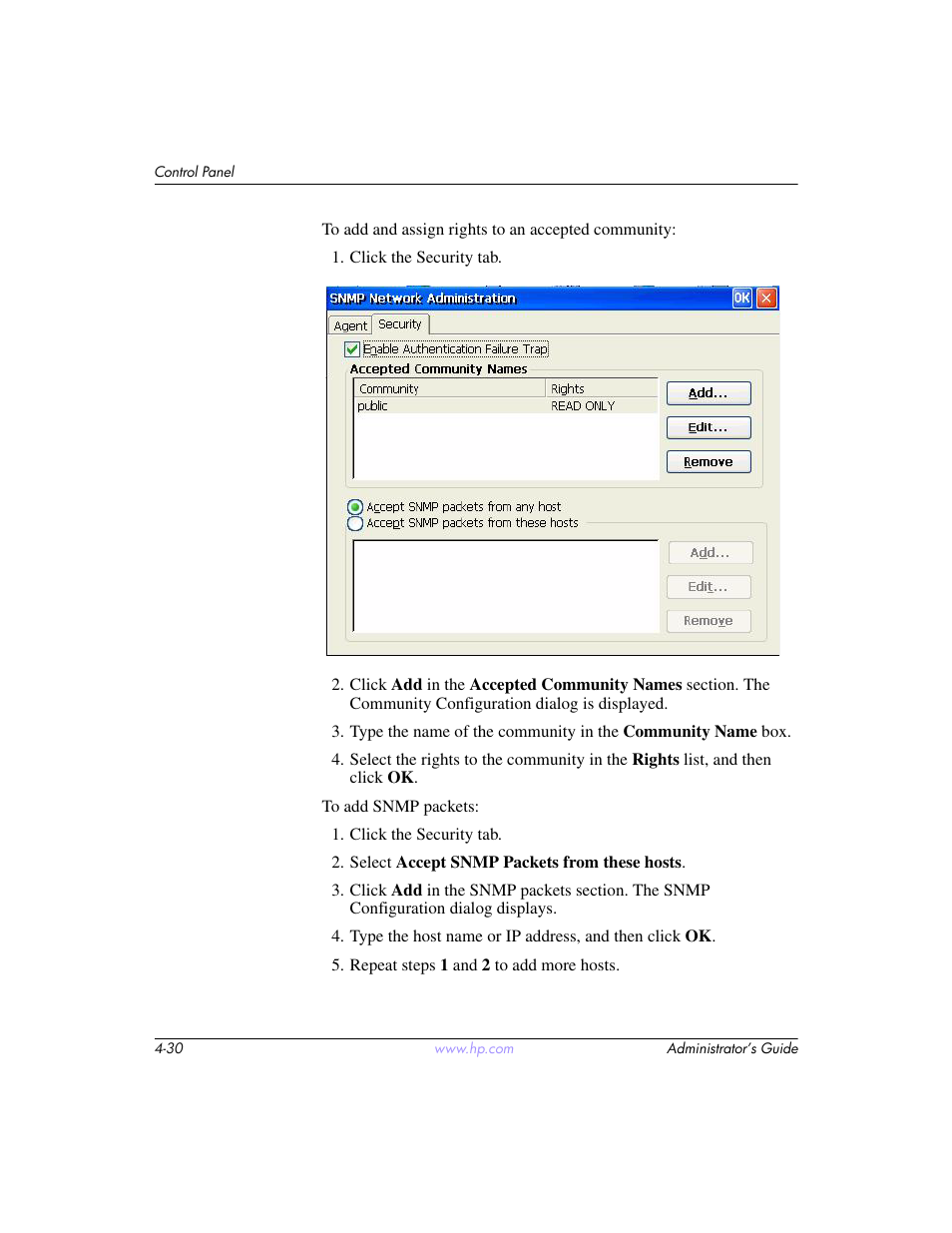 HP t5520 User Manual | Page 64 / 94