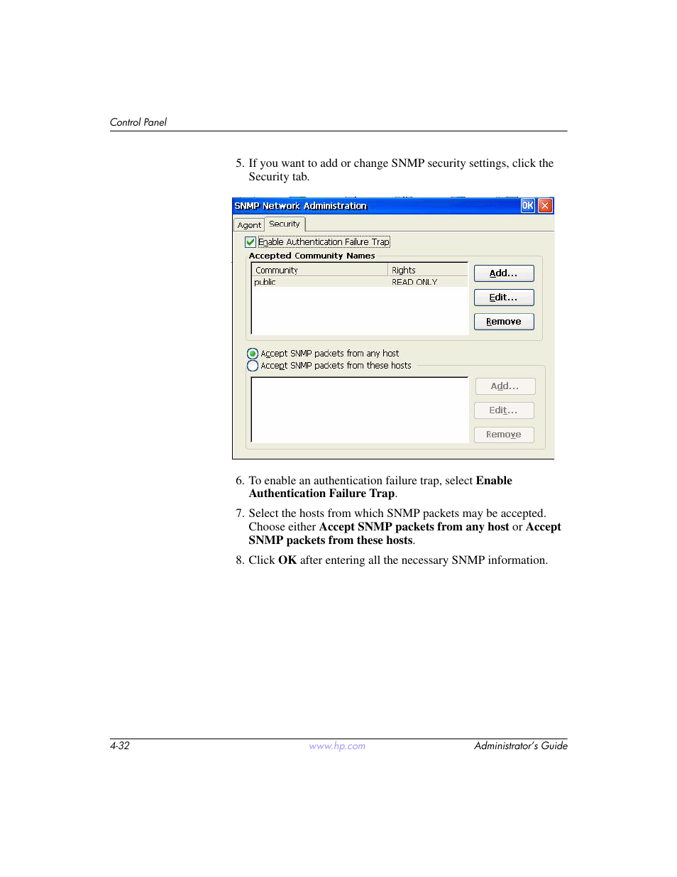 HP t5520 User Manual | Page 66 / 94