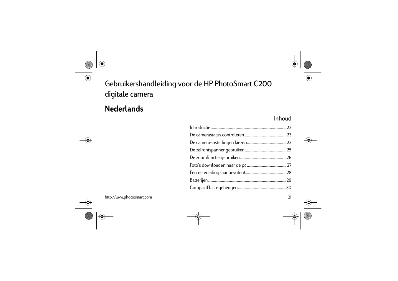 HP C200 User Manual | Page 25 / 66