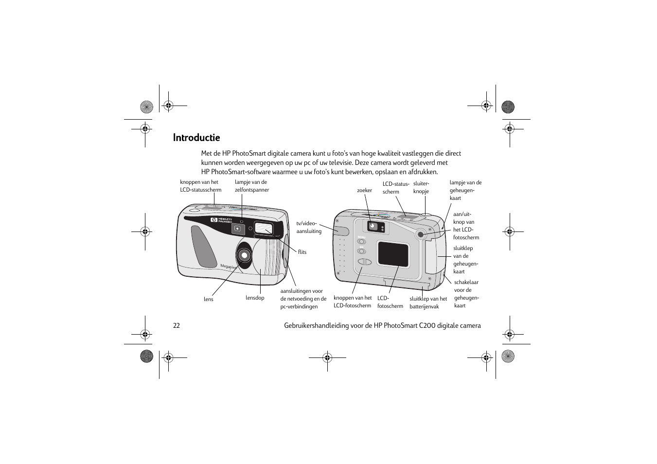 Introductie | HP C200 User Manual | Page 26 / 66