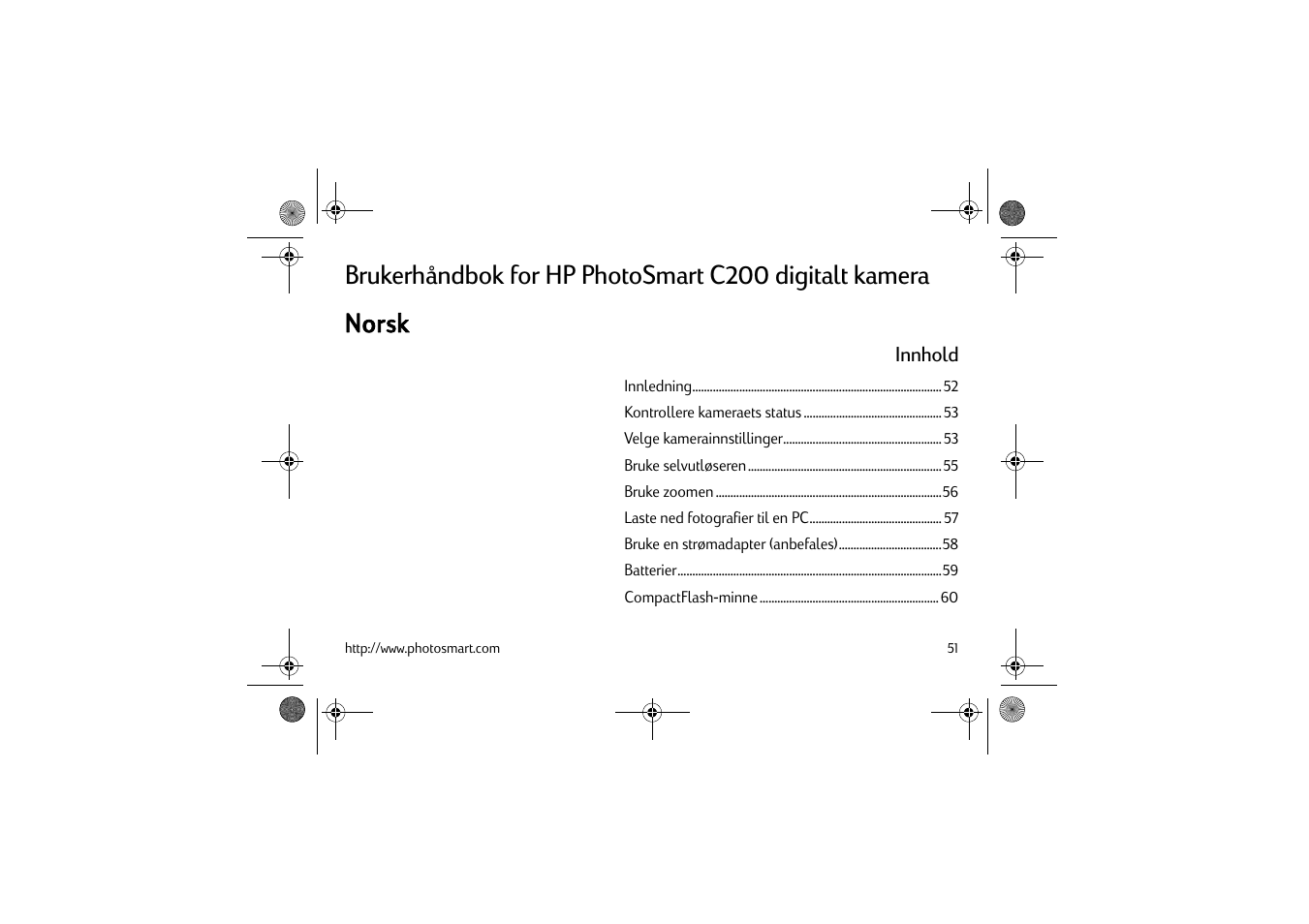 HP C200 User Manual | Page 55 / 66