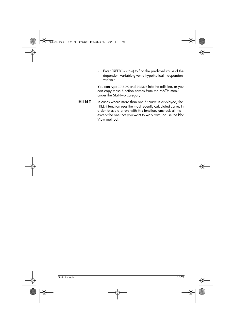 HP 40gs User Manual | Page 125 / 444