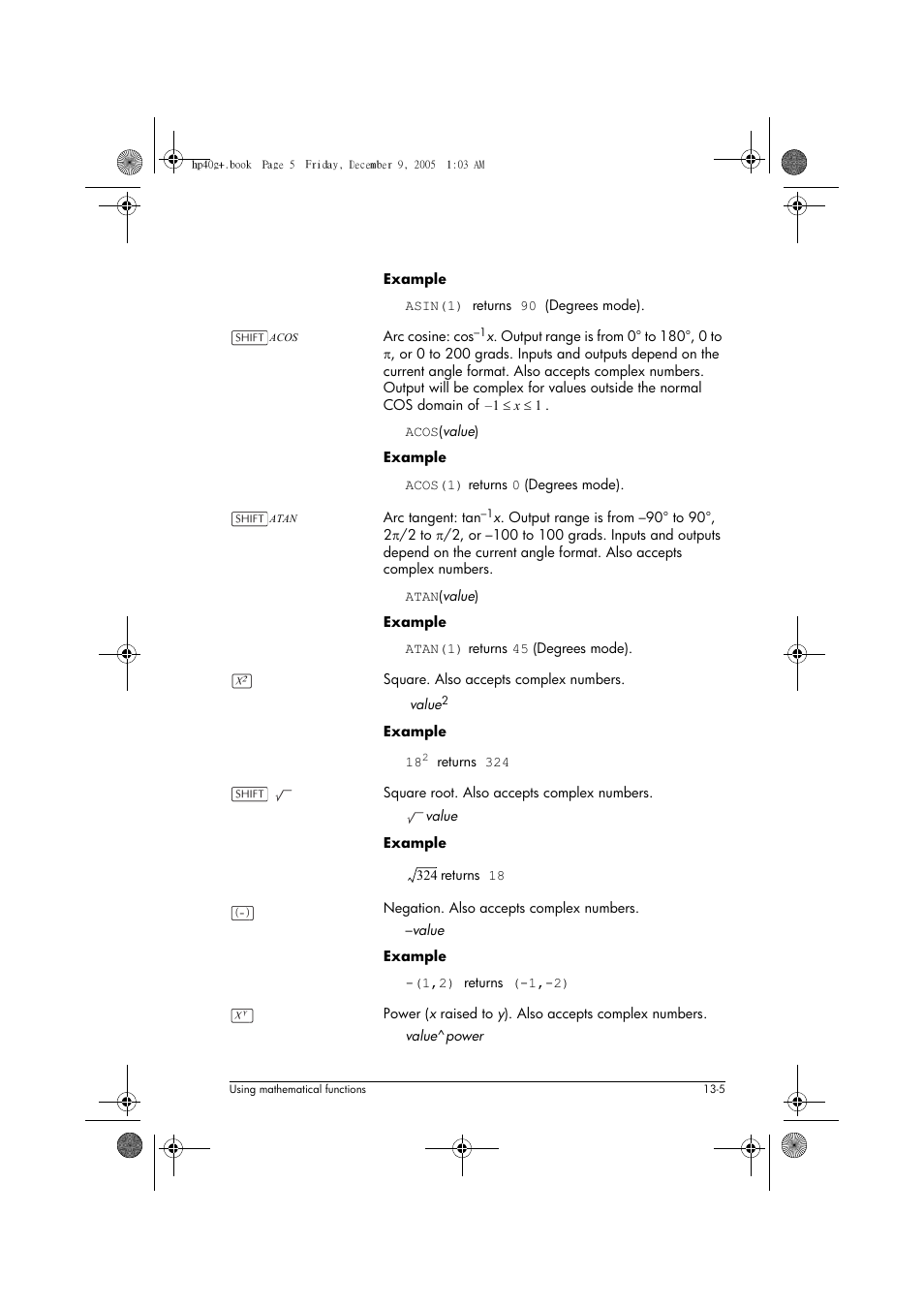 HP 40gs User Manual | Page 159 / 444