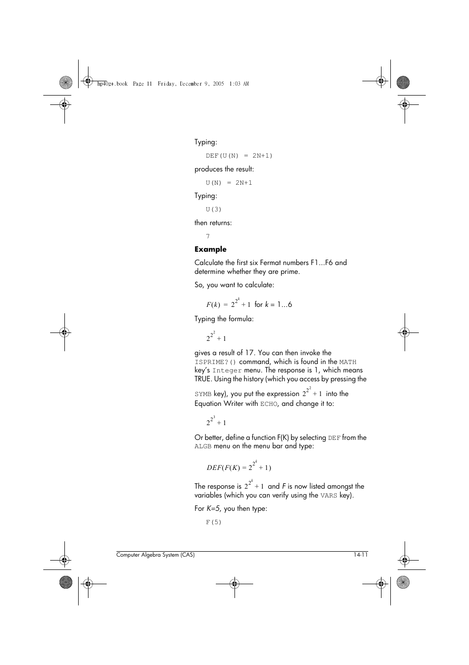 HP 40gs User Manual | Page 193 / 444