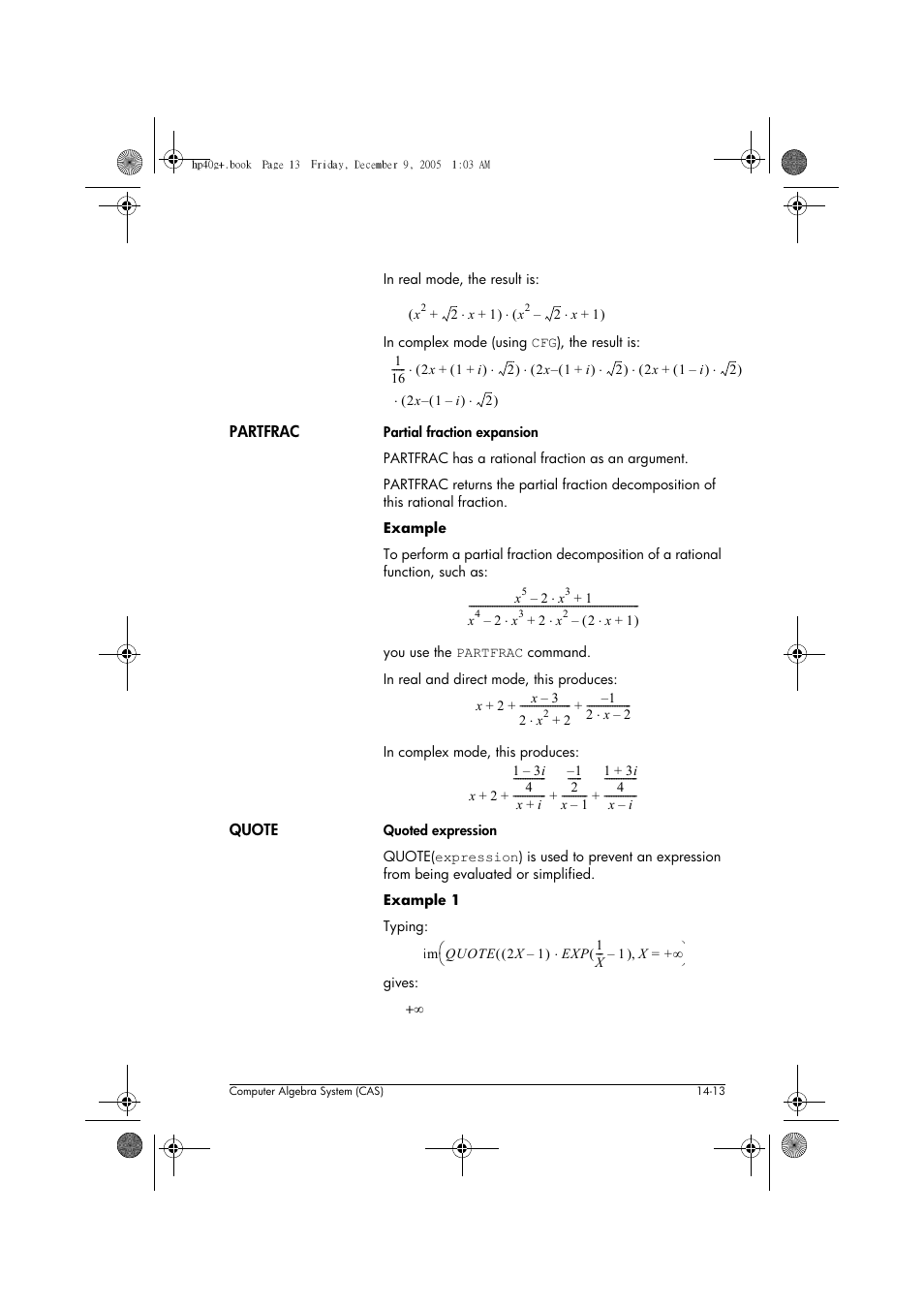 HP 40gs User Manual | Page 195 / 444