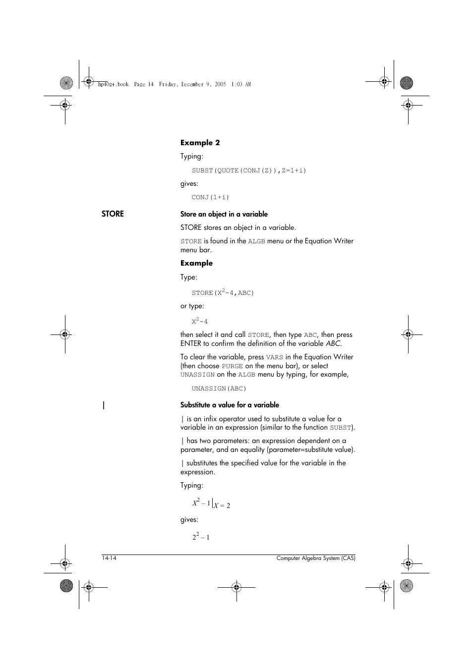 HP 40gs User Manual | Page 196 / 444