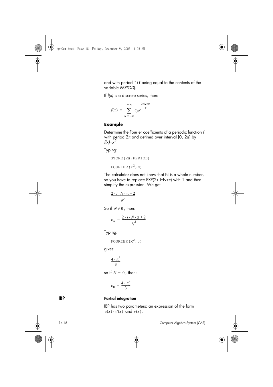 HP 40gs User Manual | Page 200 / 444