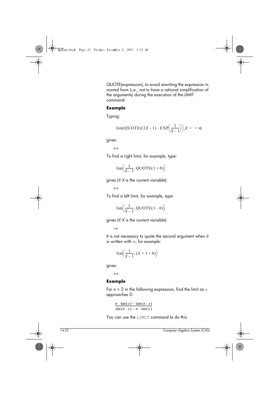 HP 40gs User Manual | Page 204 / 444