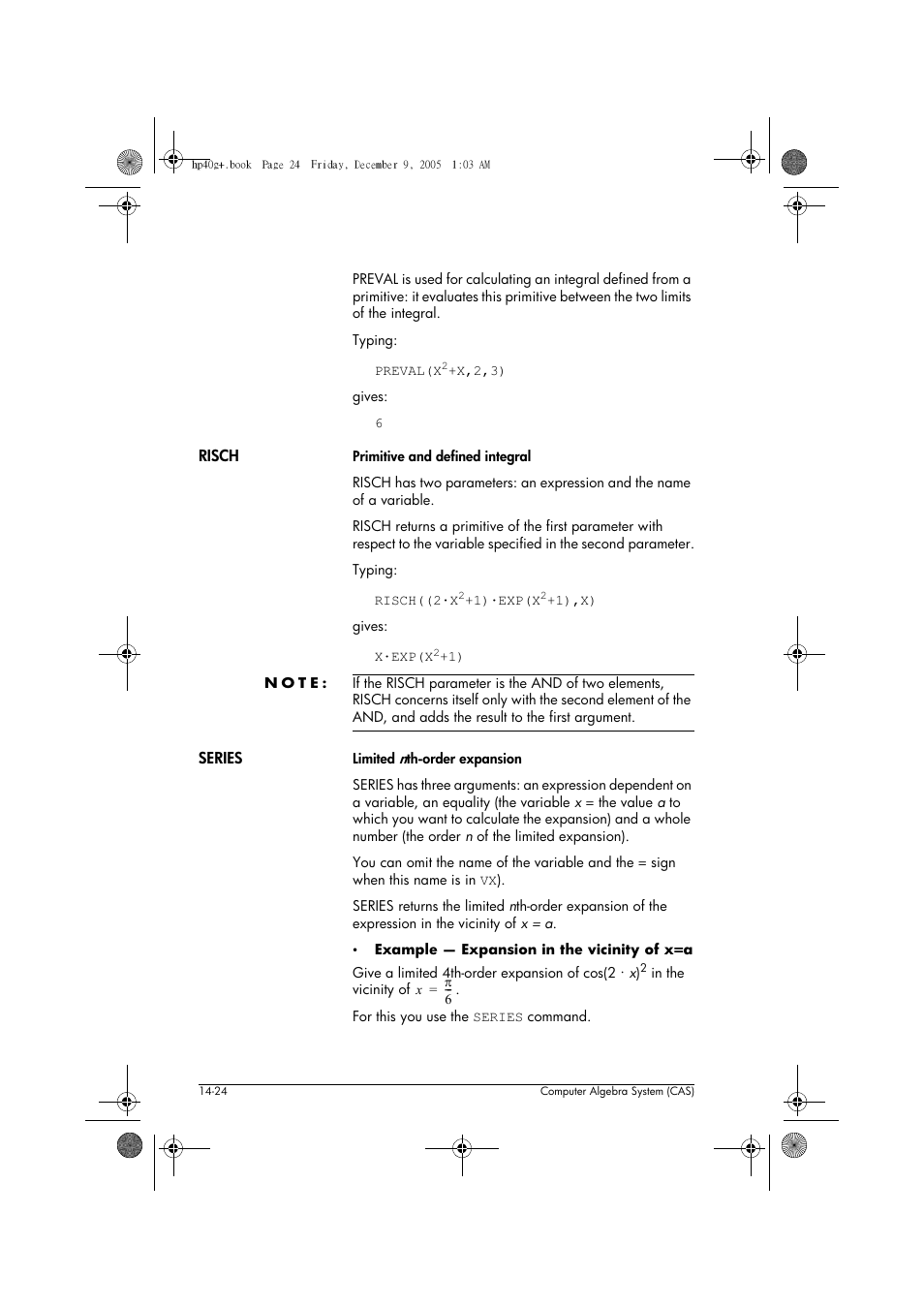 HP 40gs User Manual | Page 206 / 444