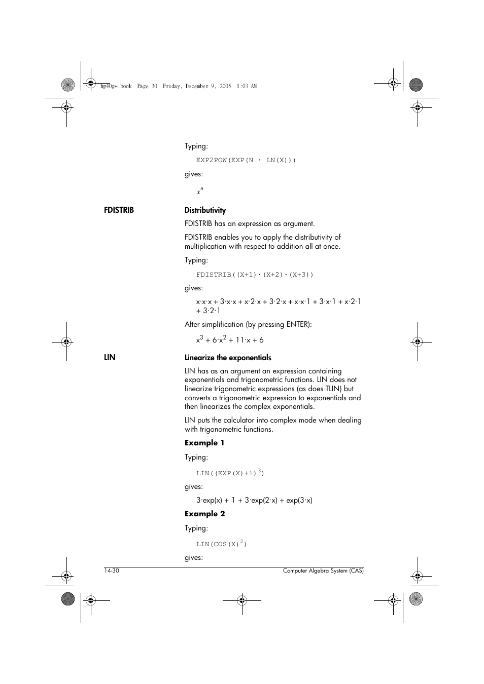 HP 40gs User Manual | Page 212 / 444