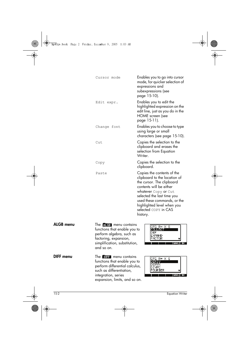 HP 40gs User Manual | Page 254 / 444