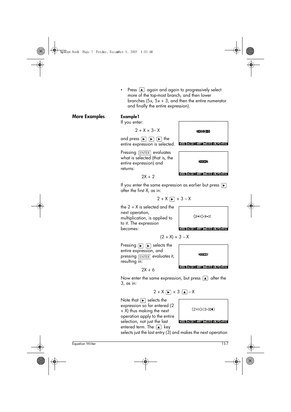 HP 40gs User Manual | Page 259 / 444