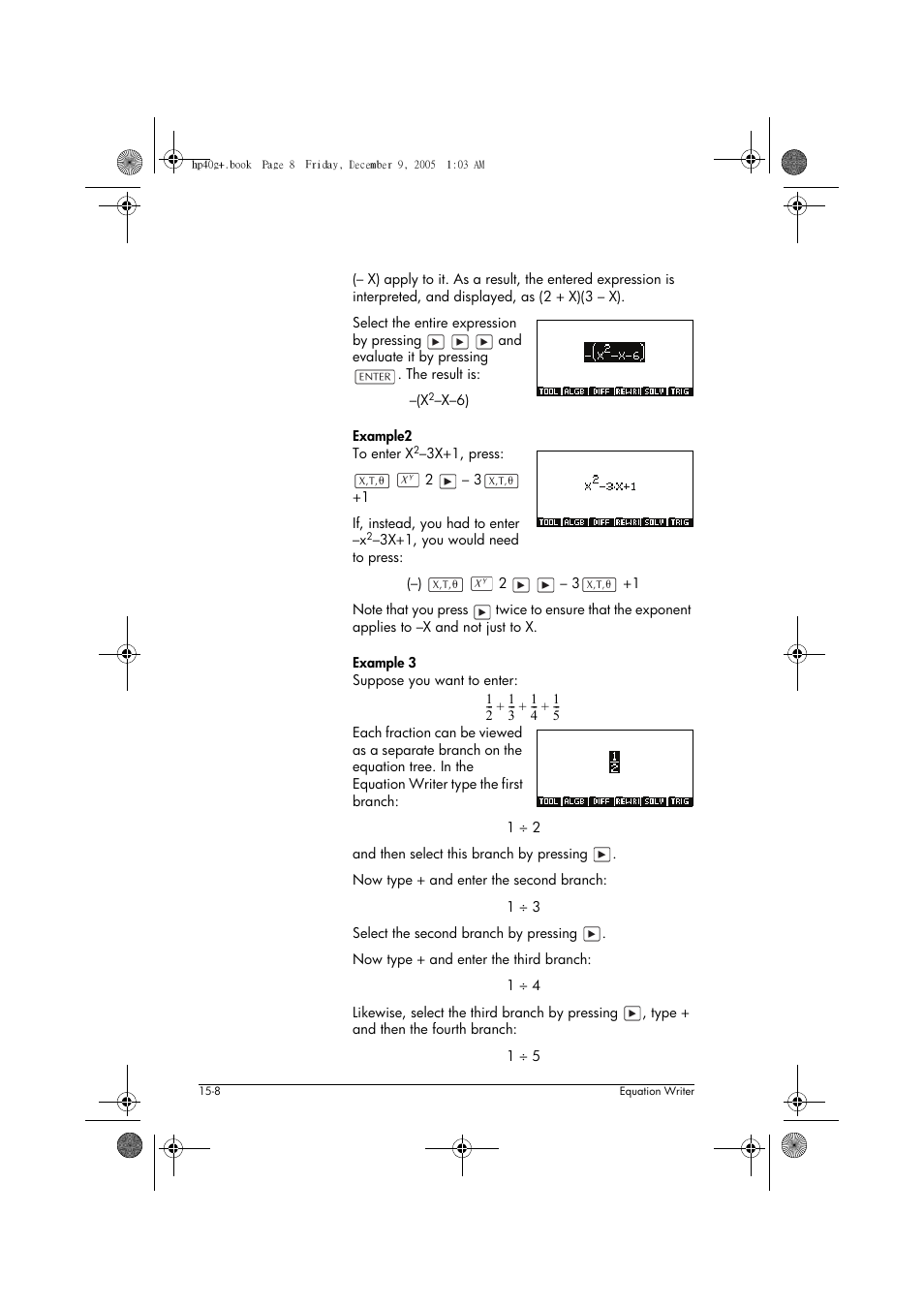 HP 40gs User Manual | Page 260 / 444