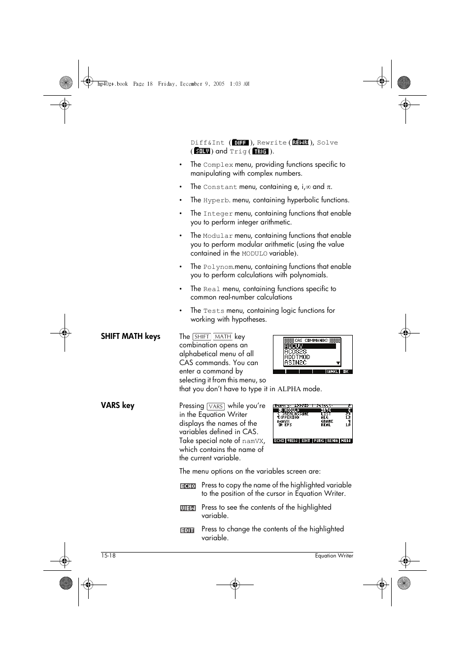 HP 40gs User Manual | Page 270 / 444