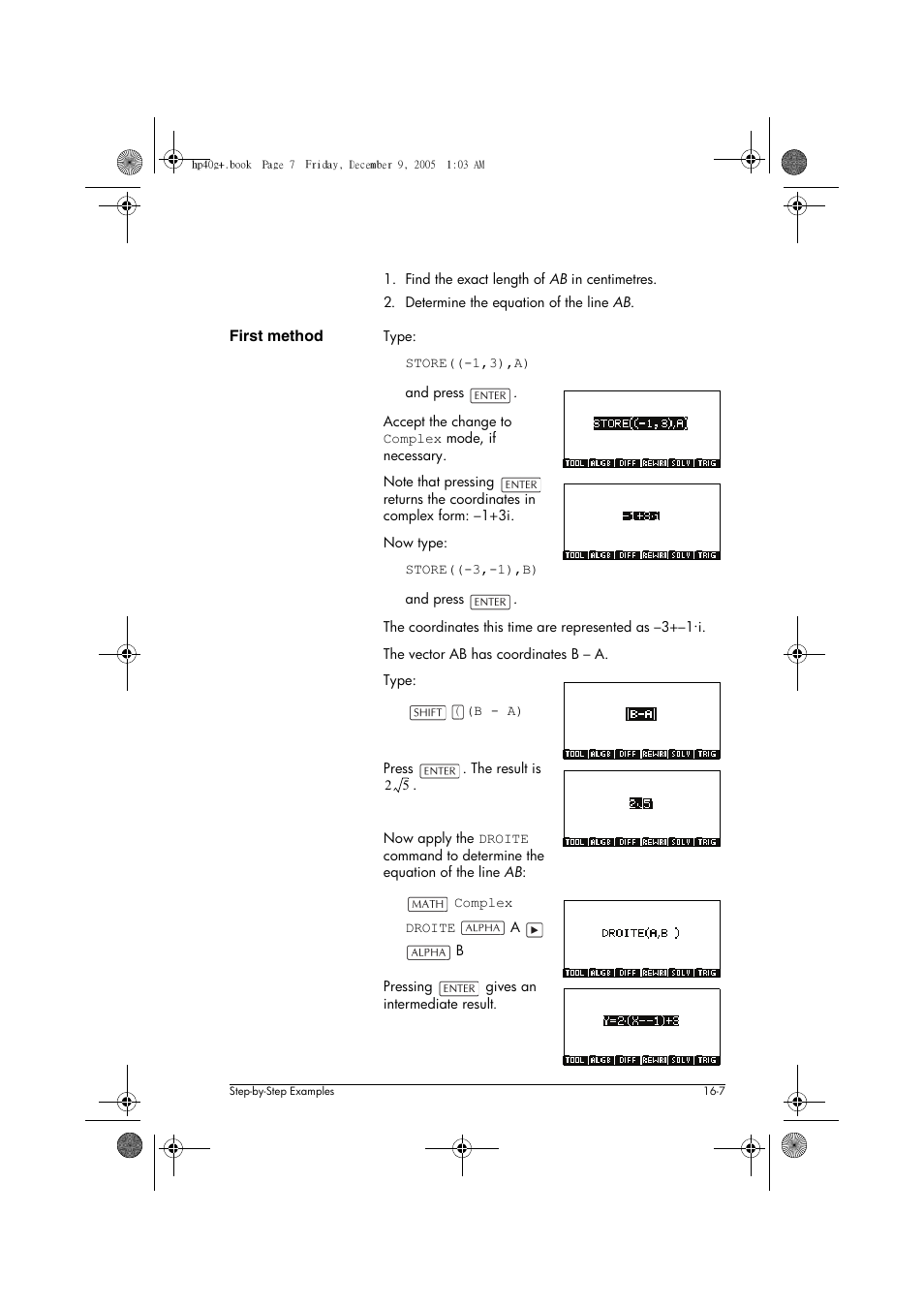 HP 40gs User Manual | Page 281 / 444