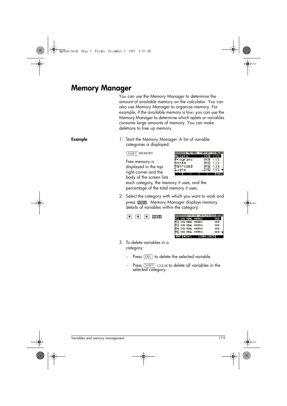 HP 40gs User Manual | Page 313 / 444