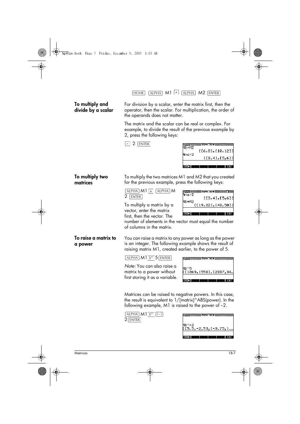HP 40gs User Manual | Page 321 / 444