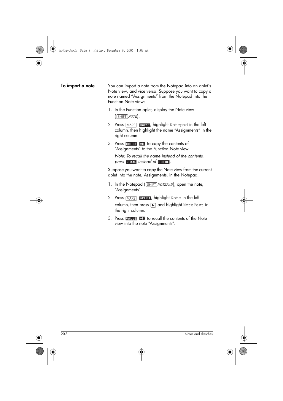 HP 40gs User Manual | Page 348 / 444