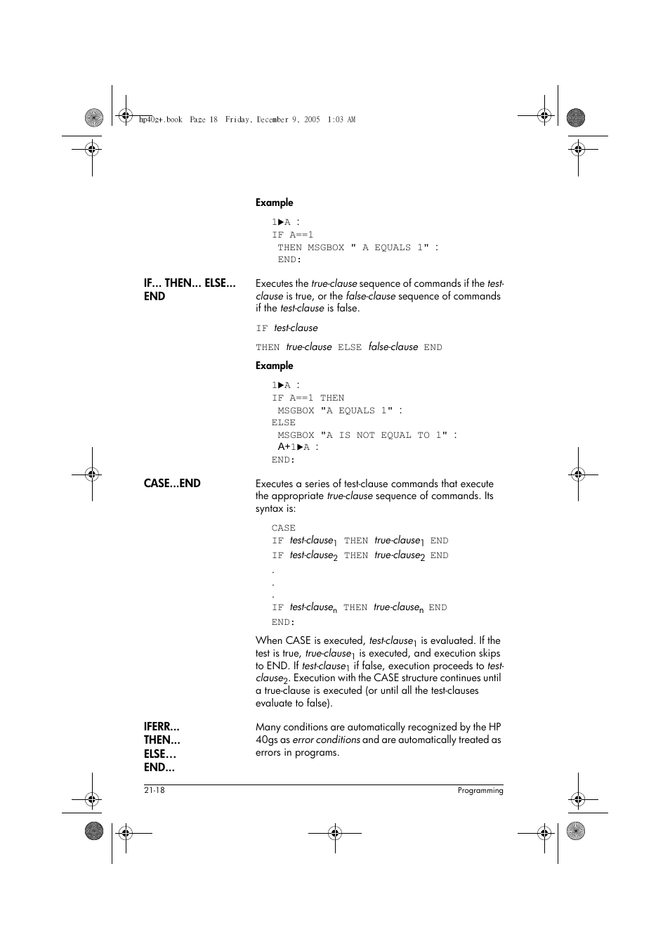 HP 40gs User Manual | Page 366 / 444