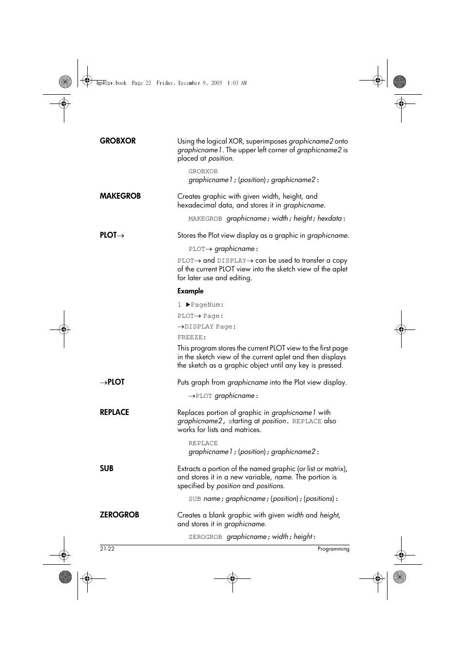 HP 40gs User Manual | Page 370 / 444
