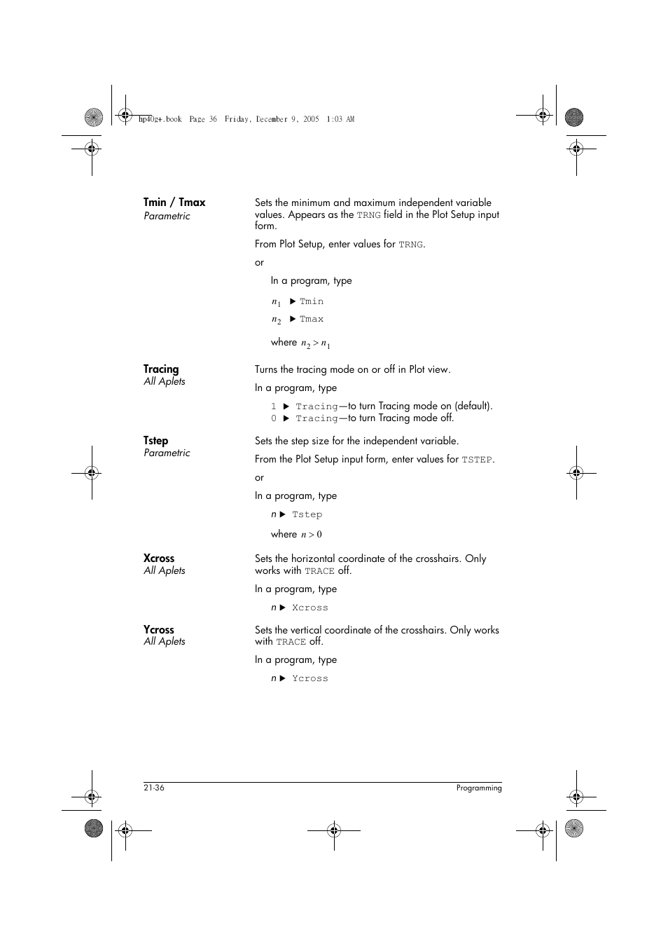 HP 40gs User Manual | Page 384 / 444