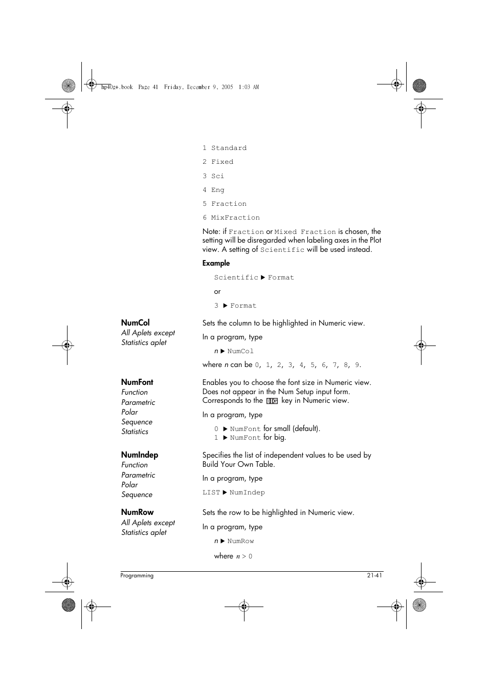 HP 40gs User Manual | Page 389 / 444