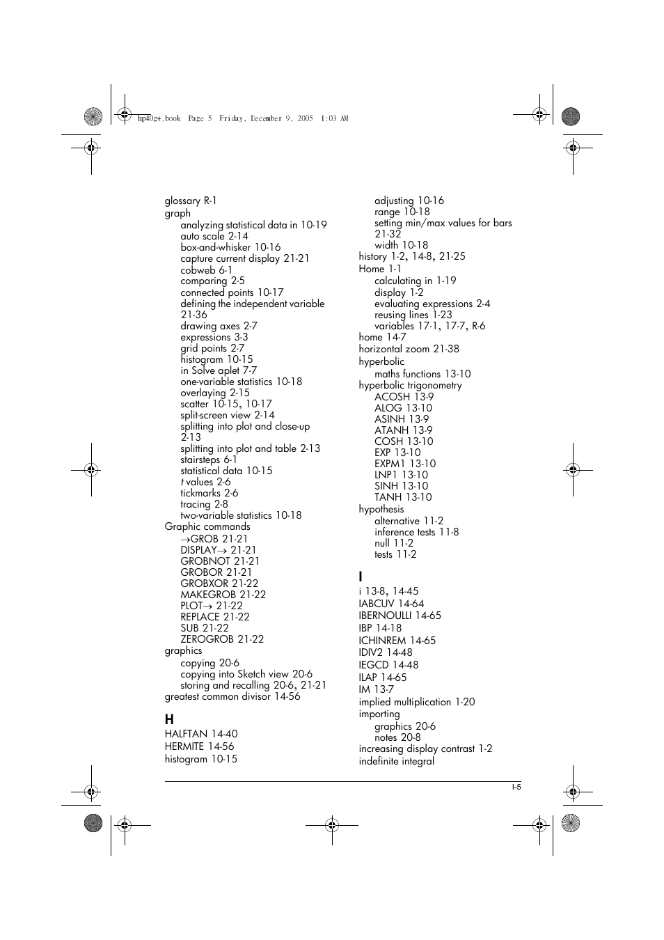 HP 40gs User Manual | Page 433 / 444