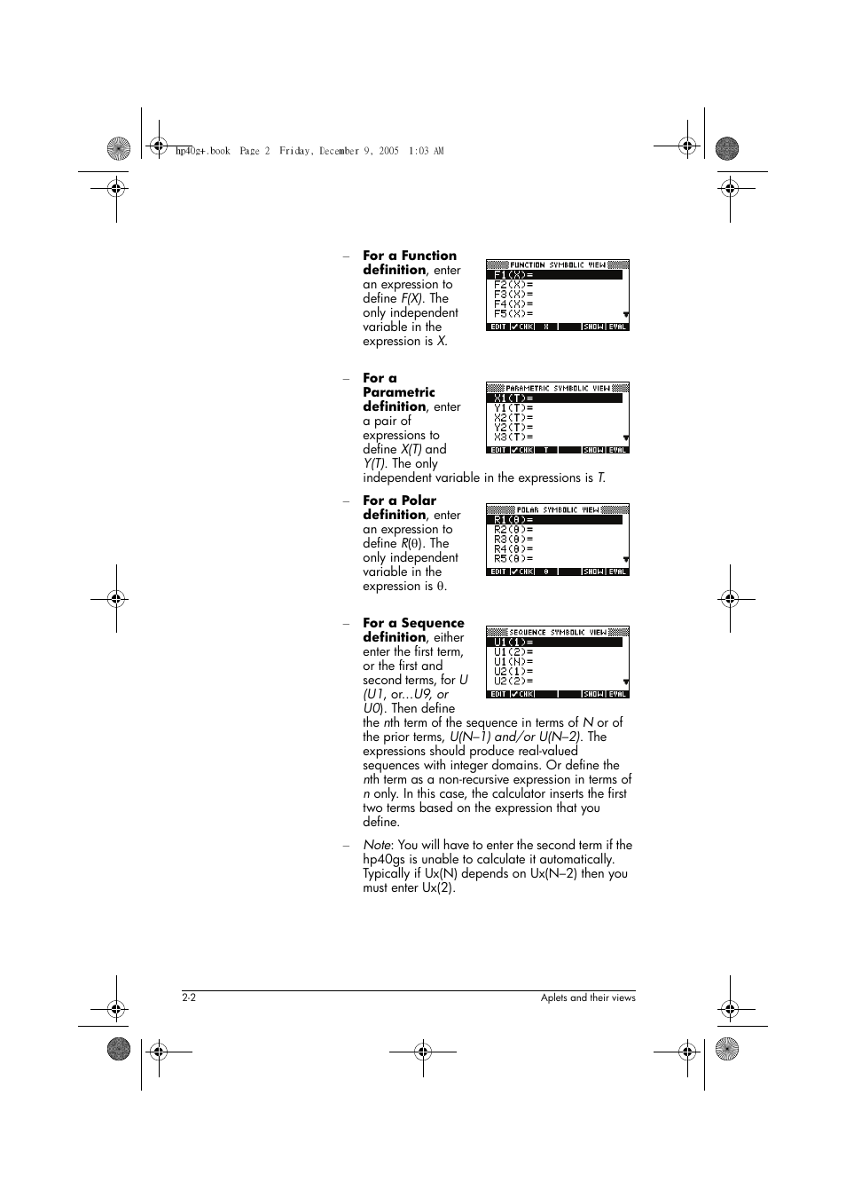 HP 40gs User Manual | Page 44 / 444