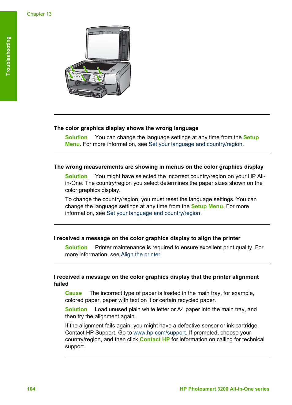 HP 3200 User Manual | Page 107 / 144
