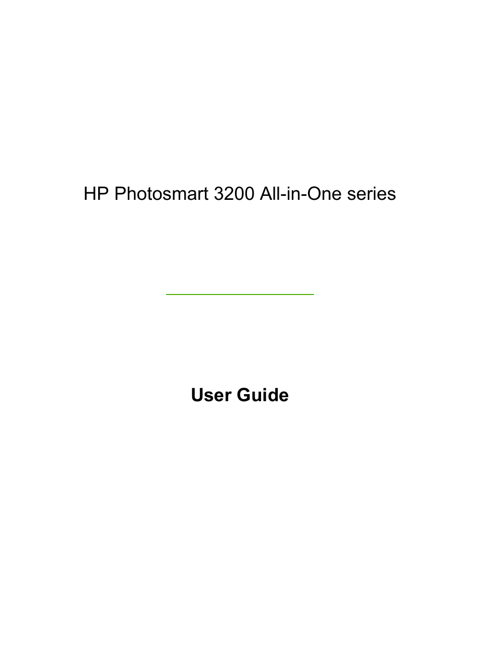 HP 3200 User Manual | Page 2 / 144