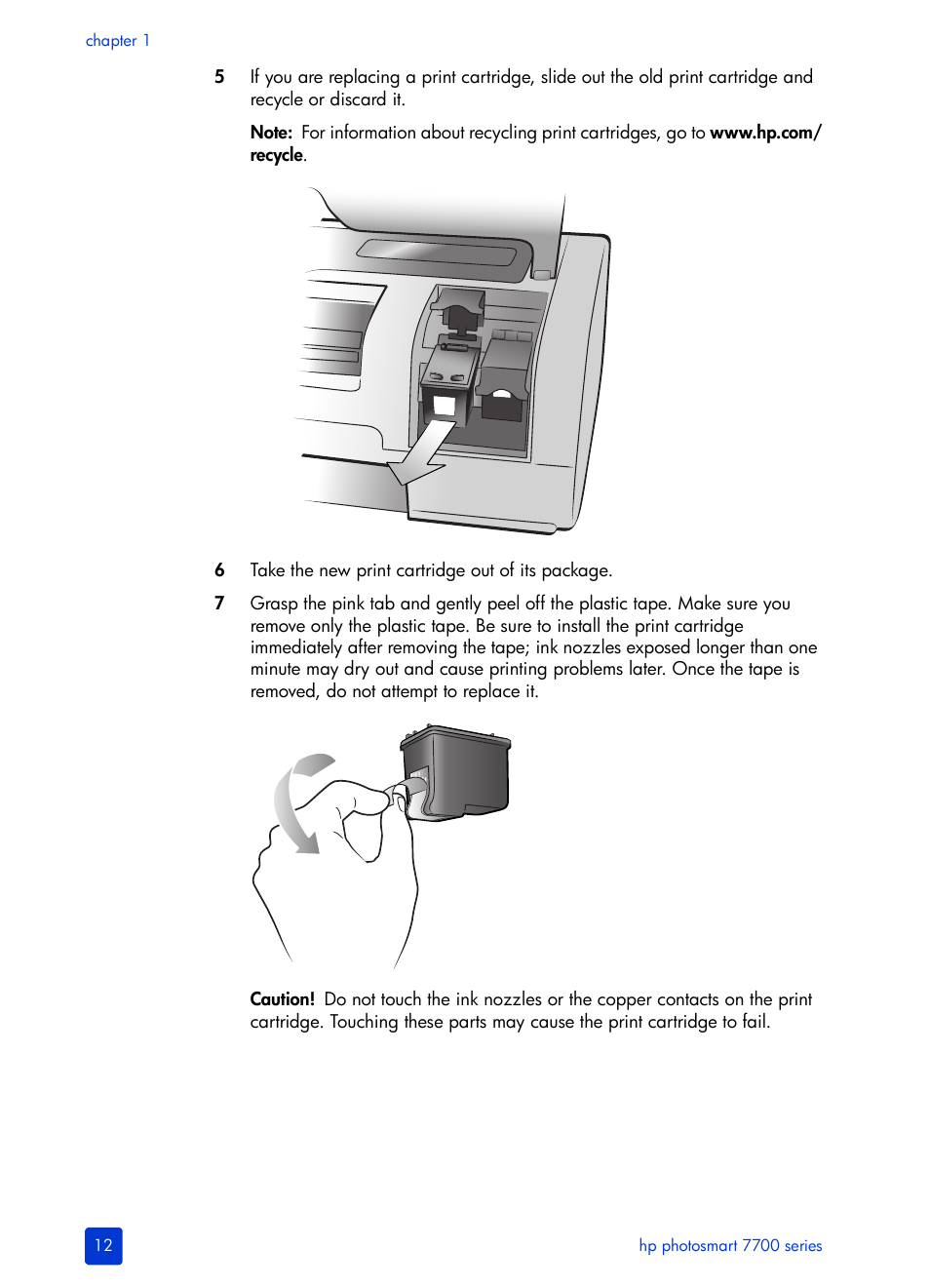 HP Photosmart 7700 User Manual | Page 16 / 64