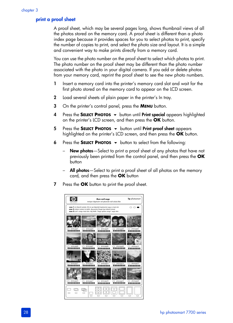 HP Photosmart 7700 User Manual | Page 32 / 64