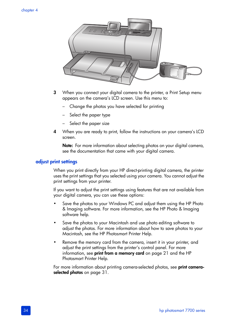 HP Photosmart 7700 User Manual | Page 38 / 64