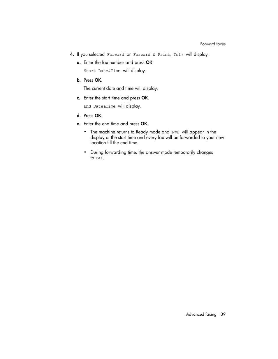 HP 600 User Manual | Page 47 / 86