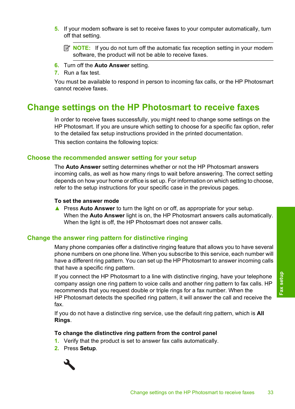 HP C309 User Manual | Page 35 / 85