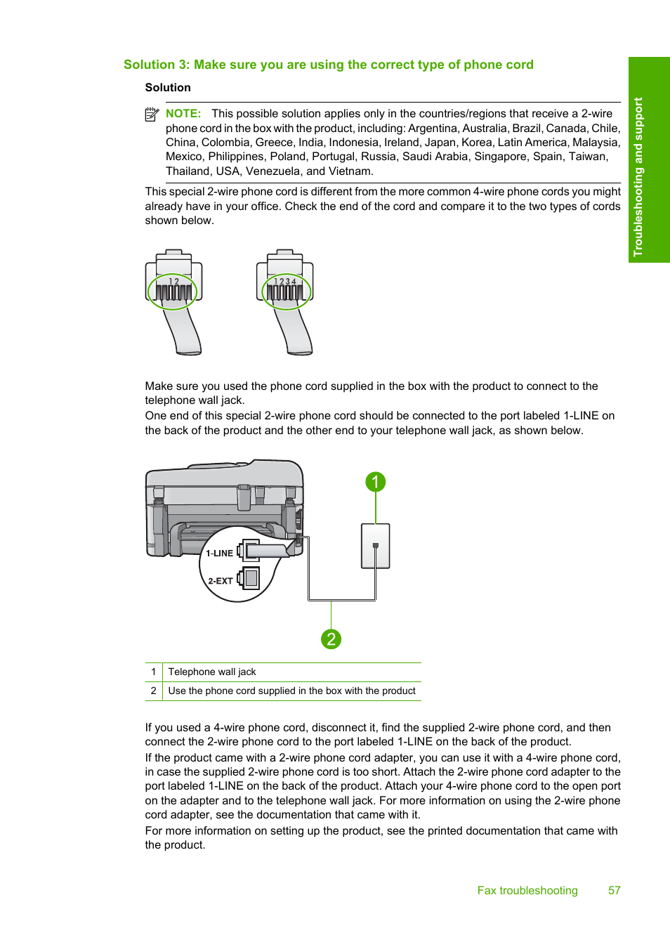 HP C309 User Manual | Page 59 / 85