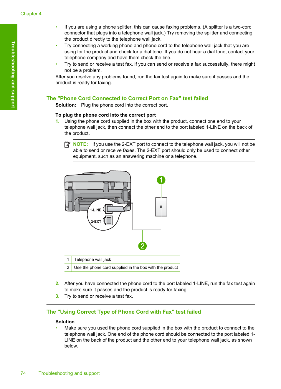 HP C309 User Manual | Page 76 / 85