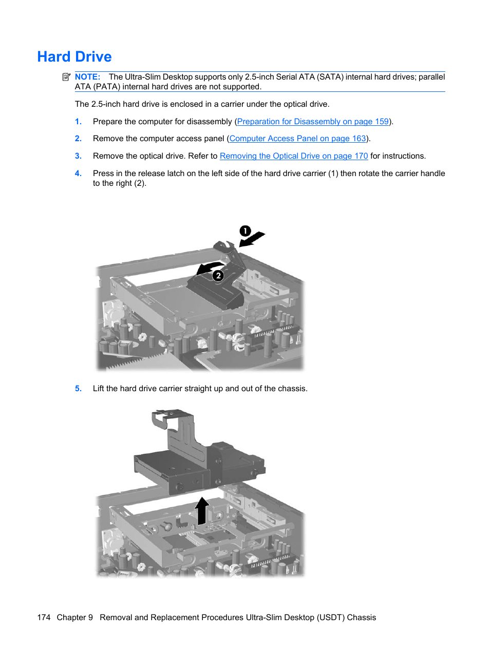 Hard drive | HP DC7800 User Manual | Page 186 / 276