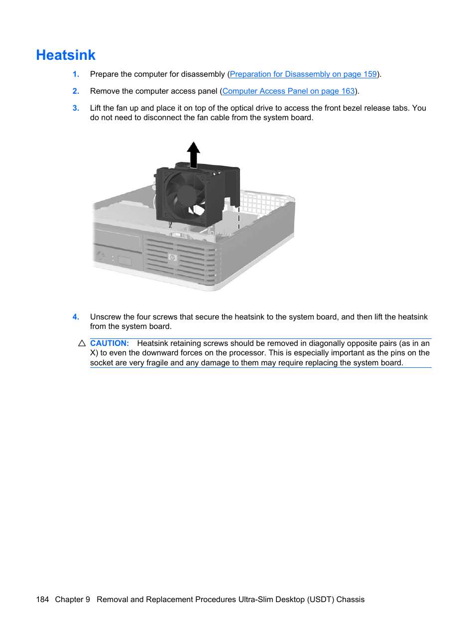 Heatsink | HP DC7800 User Manual | Page 196 / 276