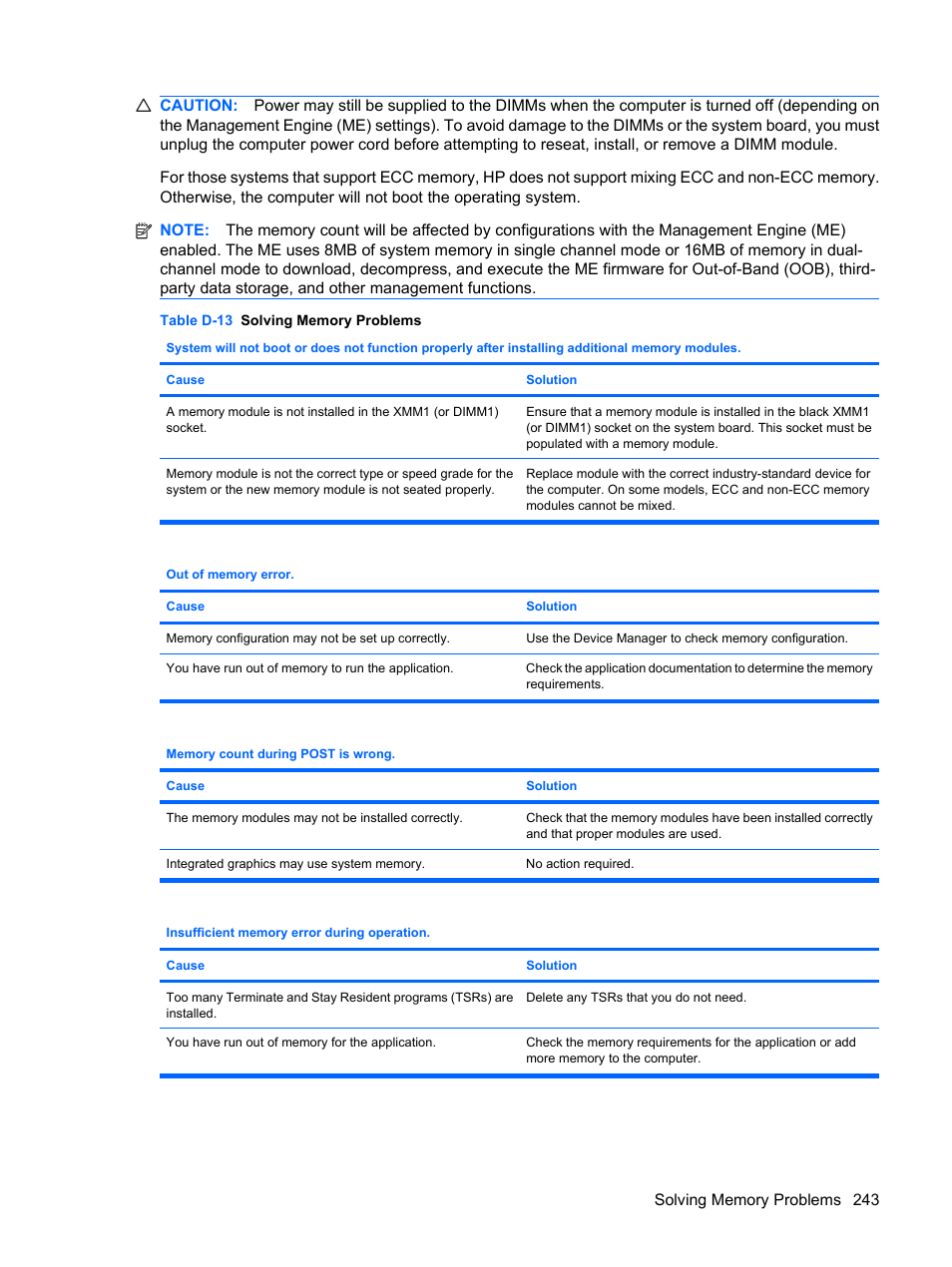 HP DC7800 User Manual | Page 255 / 276