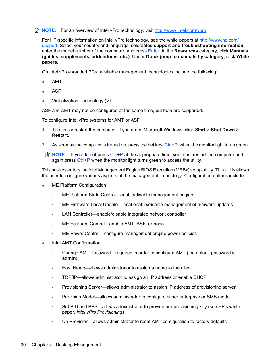 HP DC7800 User Manual | Page 42 / 276