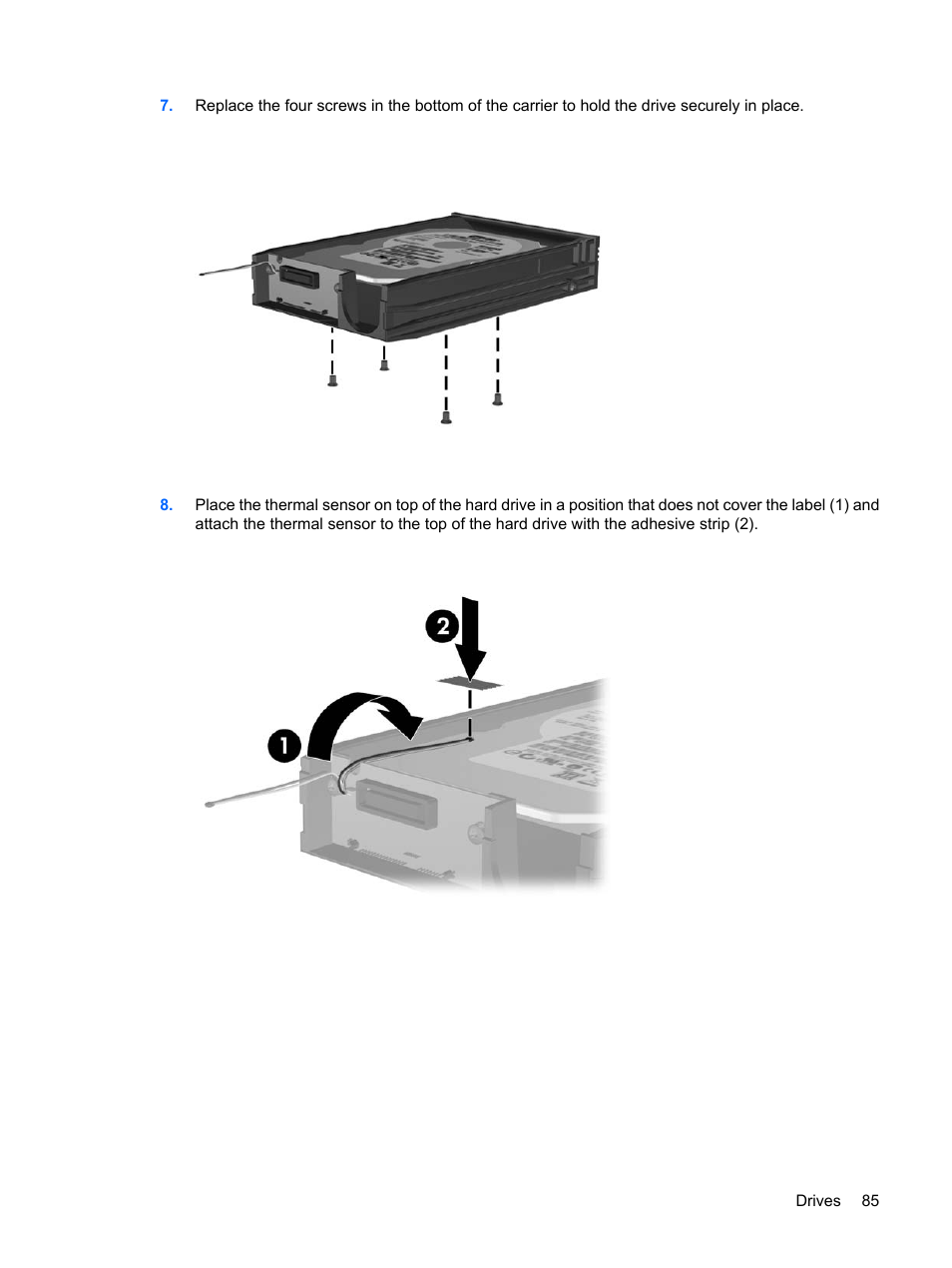 HP DC7800 User Manual | Page 97 / 276