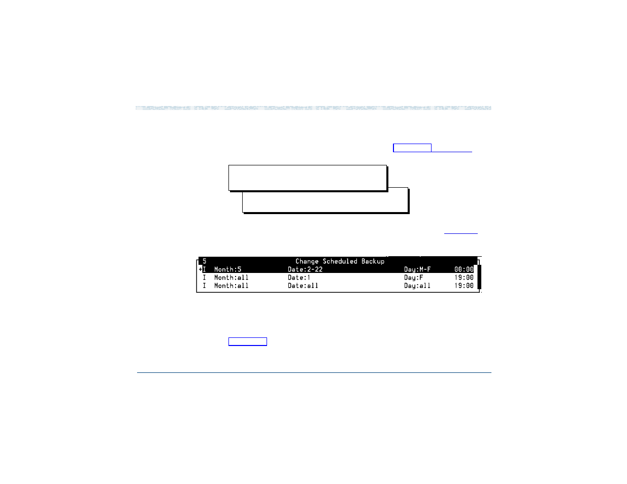 Change scheduled backup settings | HP R4.2 User Manual | Page 77 / 745