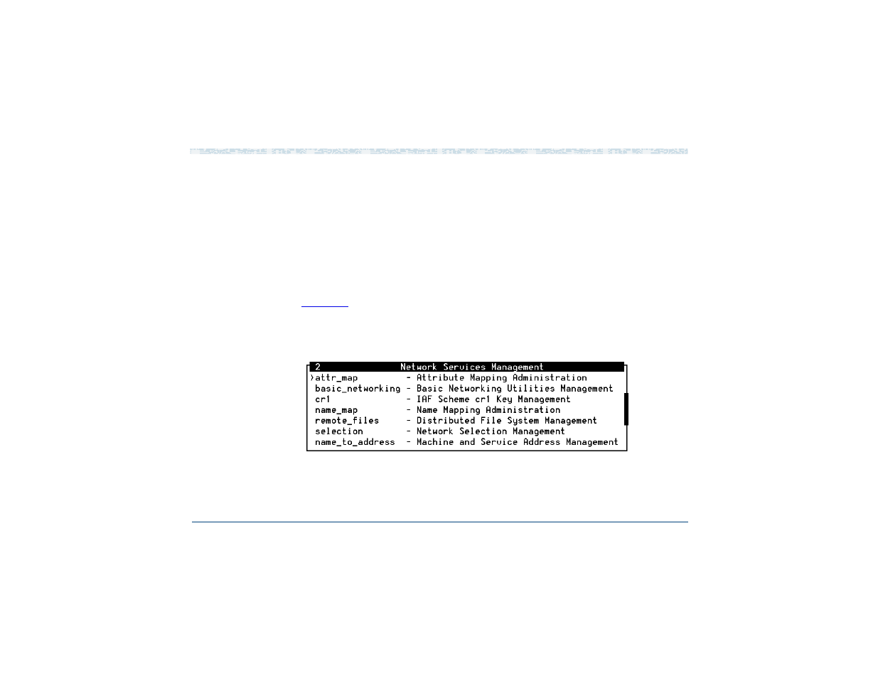 Network services administration | HP R4.2 User Manual | Page 85 / 745