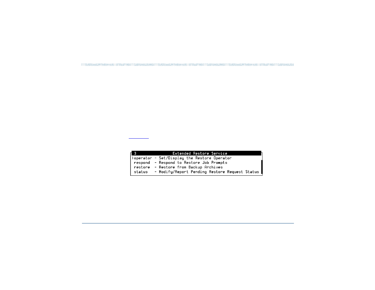 Extended restore services | HP R4.2 User Manual | Page 88 / 745
