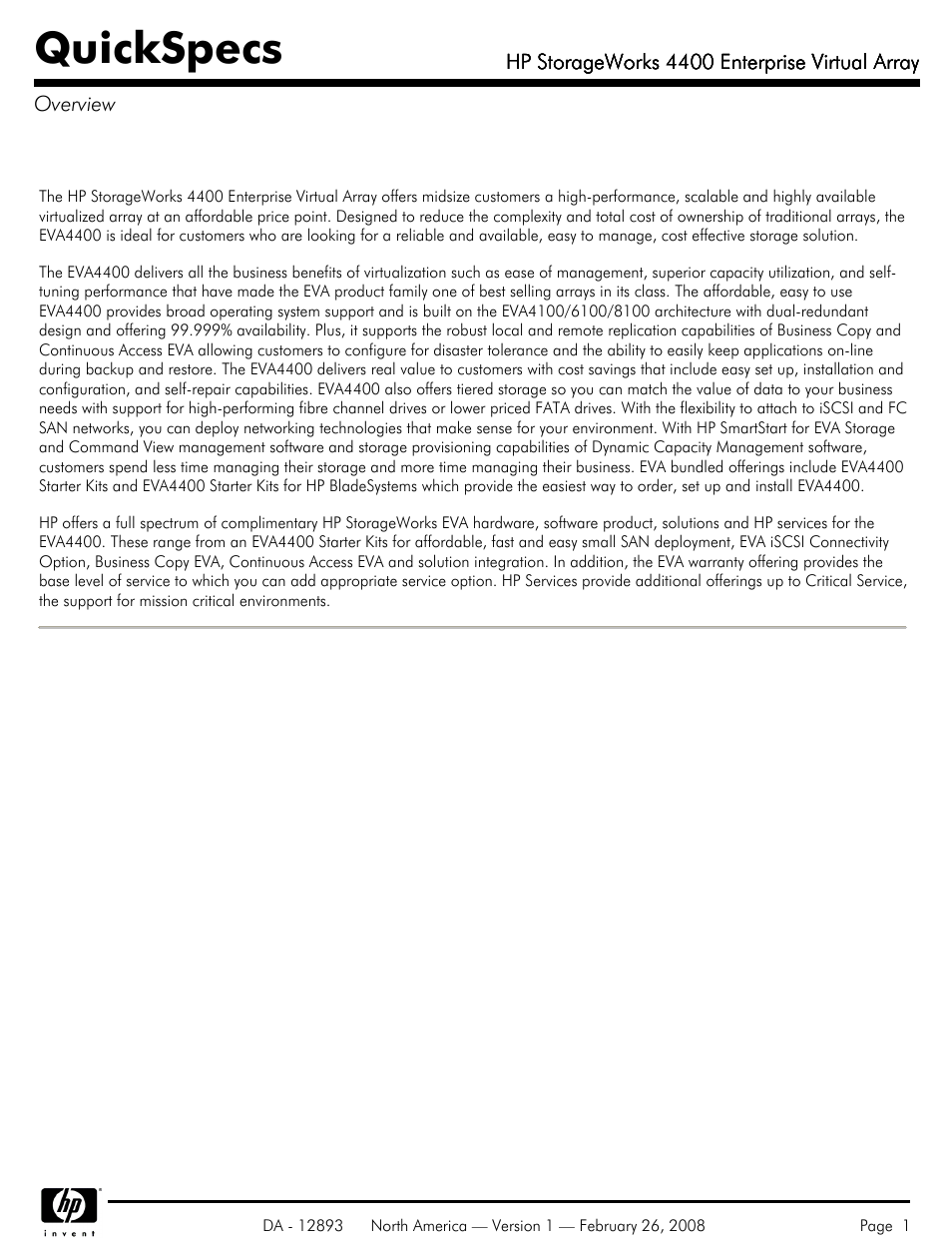 HP 4400 User Manual | 31 pages